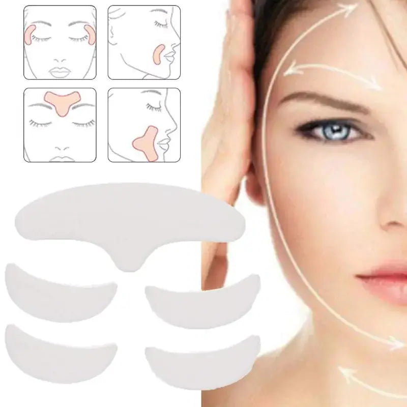 Silicone Age-Defying Patches for Face & Neck