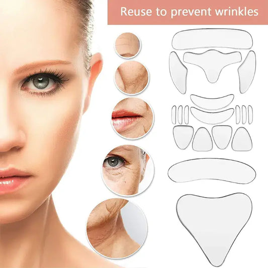 Silicone Age-Defying Patches for Face & Neck