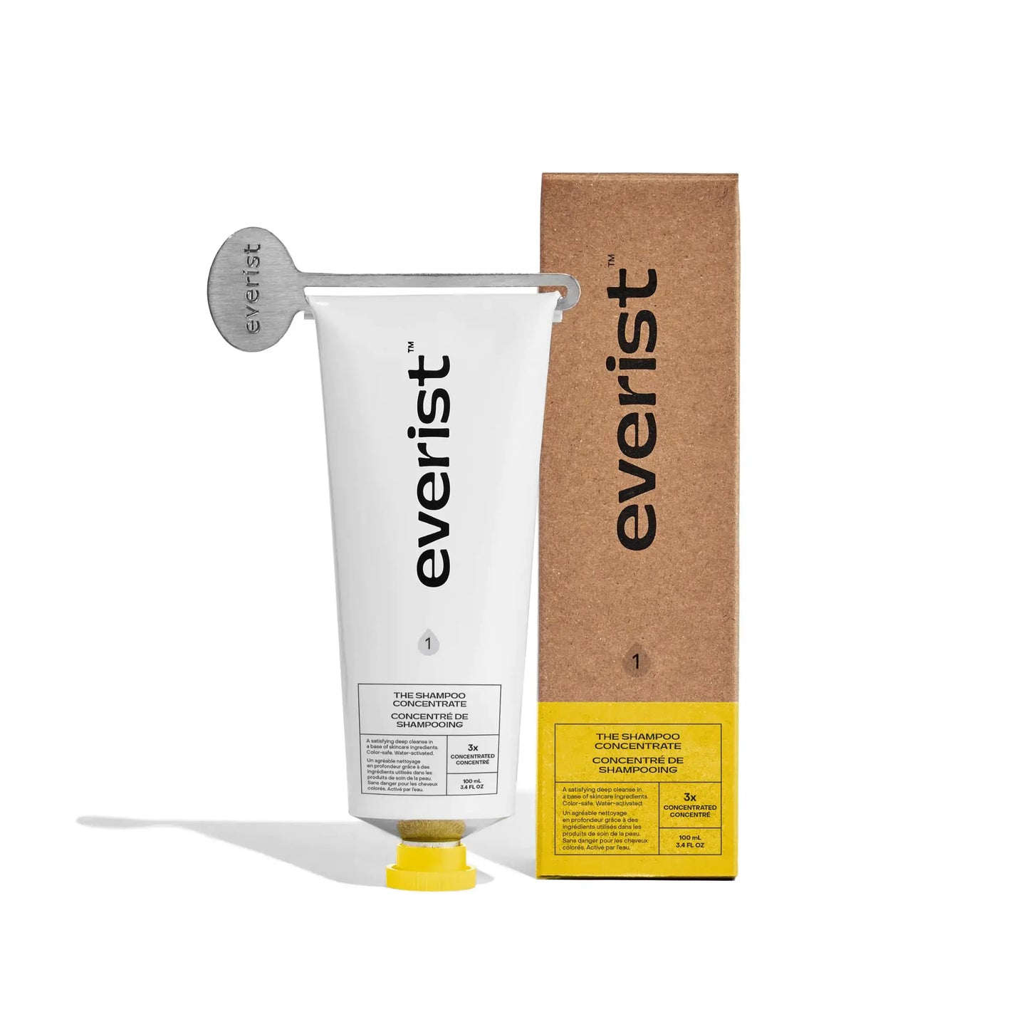Everist Hydrating Hair Concentrate - Vegan Plant-Based Mask, 3.4 oz
